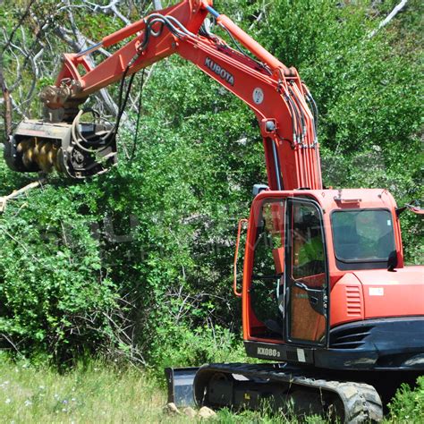 forestry mulcher for excavators